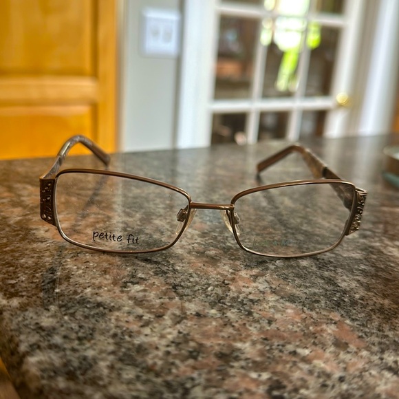 Jessica McClintock NWT Opthalmic glasses - intricate temples,5 star workmanship - Picture 1 of 5